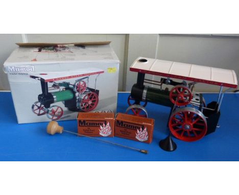 Mamod steam tractor in original box
