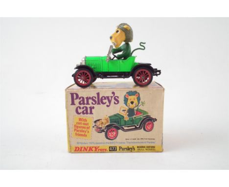 Dinky Parsley's car No.477 with box