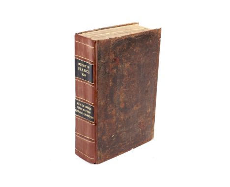 A Generall Historie of France, John de Serres, Peter Mathew, Edward Grimston. Published by G Eld &amp; M Flesher, remains of 
