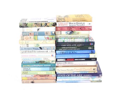 Gerald Durrell. A collection, C. 30 titles, mainly in fine condition in wrappers with a number of first editions.      