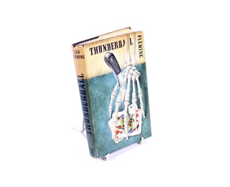 Thunderball by Ian Fleming, 1961, First Edition. Published by Jonathan Cape, London, spine lettered in gilt, with dust jacket