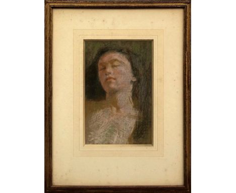 Kenneth Martin, British 1905-1984- Portrait of a woman, traditionally held to be the artist's wife Mary Adela Martin, née Bal
