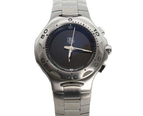 A stainless steel Tag Heuer Kirium Formula 1 quartz bracelet watch,  ref. CL111A/O, 41.5mm diameter, with digital and analogu