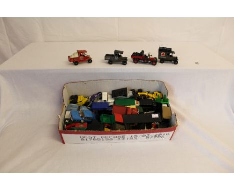 A large quantity of model cars / vehicles 