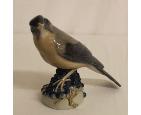 Royal Copenhagen Model Of A Bird. 15Cm