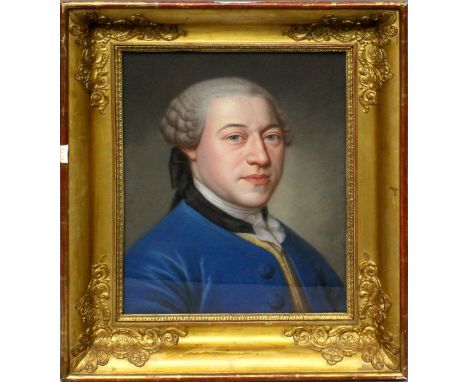Hickel, Anton Karl (1745 Leipa - Hamburg 1798), att. Portrait des Hamburger Bankiers "Johann Peter Averhoff, gemalt von Gröge