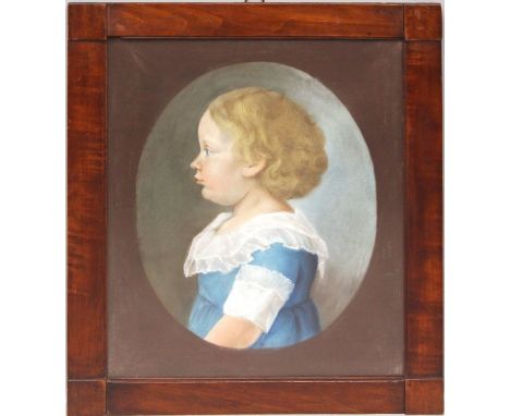 Wachsmann, Anton (1765-1836), att. Bildnis eines kleinen Kindes - wohl Prinzessin Alexandrine von Preußen. Pastell/Malpappe (