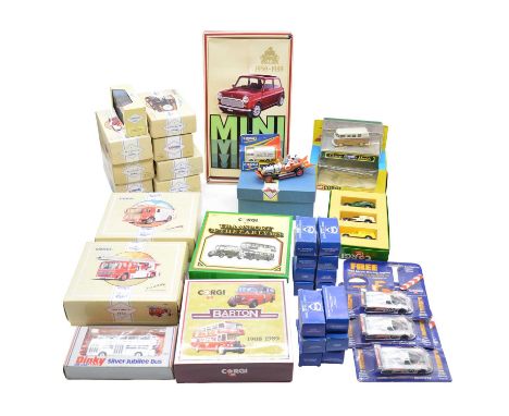 Corgi die-cast model vehicles, thirty-two including ref. 98751 'Chitty Chitty Bang Bang', box damaged, model in seperate stor