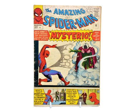 Marvel Comics 'The Amazing Spider-Man' #13 'Mysterio', 9d, 1964, first appearance of Mysterio, slight wear to edges