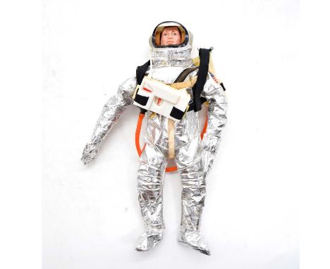 1960s Action Man figure, 'Space Man', detatched left leg, no missing limbs or digits