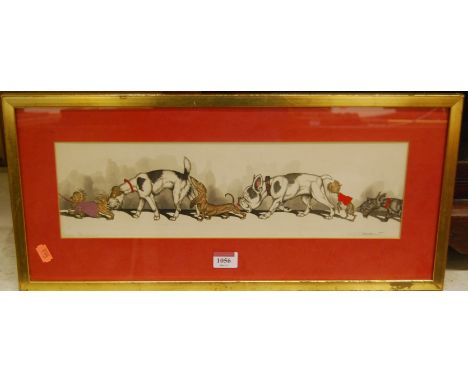 Boris O'Klein - Sens Unique!!, lithograph, 12.5 x 43cm
