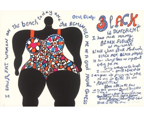 Niki de Saint Phalle (Neuilly-sur-Seine 1930 – 2002 La Jolla). Californian Diaries. 1993-19959 Farbserigrafien, in originaler