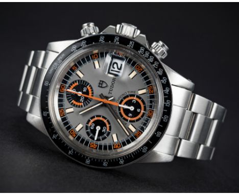 A VERY RARE GENTLEMAN'S STAINLESS STEEL ROLEX TUDOR "MONTE CARLO" AUTOMATIC CHRONO TIME CHRONOGRAPH BRACELET WATCH CIRCA 1979