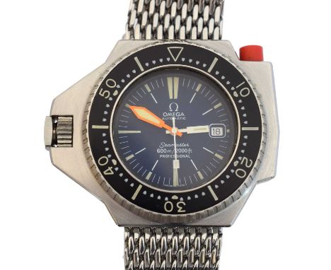 A 1970s Omega Seamaster Ploprof 600M automatic diver's wristwatch,  A 1970s Omega Seamaster Ploprof 600M automatic diver's wr