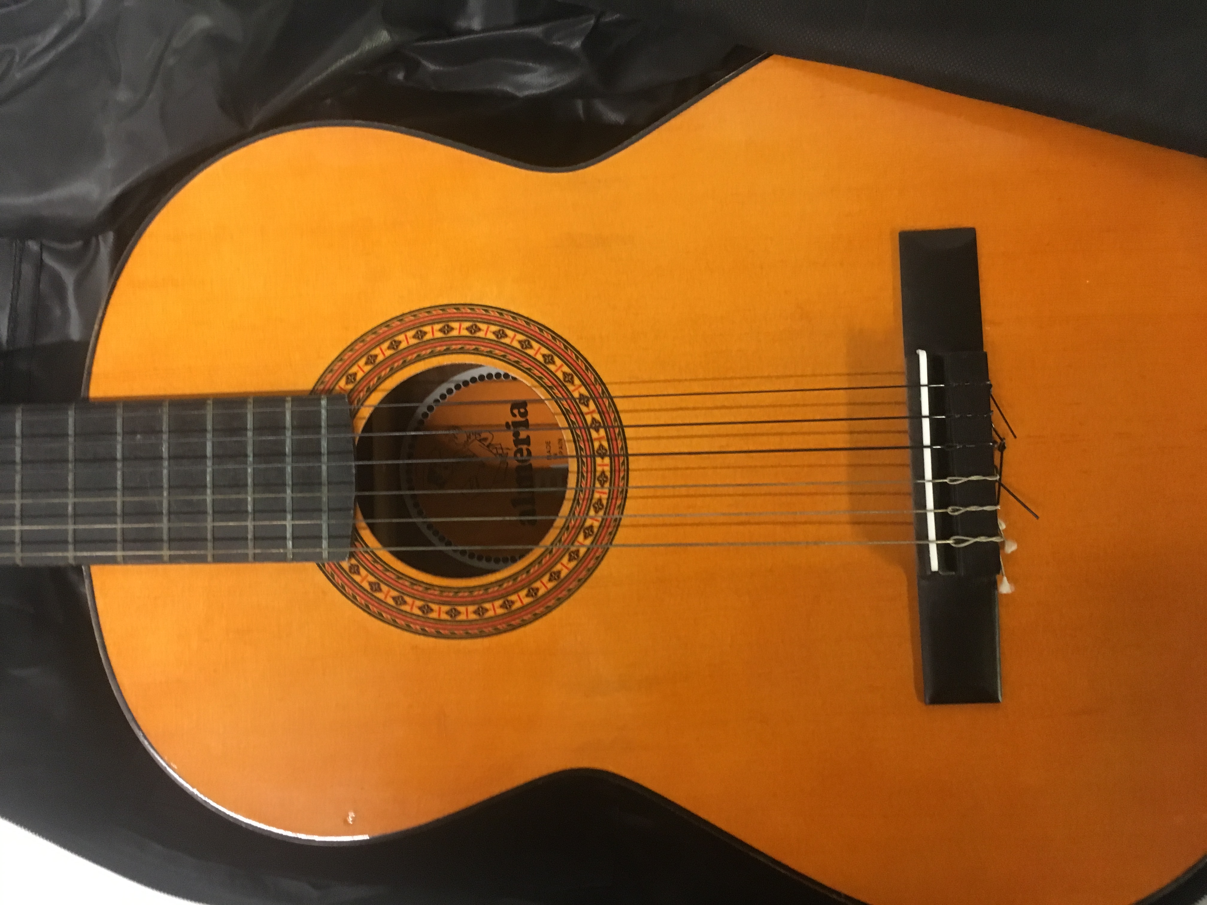 Admira Almeria BM classical guitar. Made in Spain. New In Box This lot is suitable for the follo