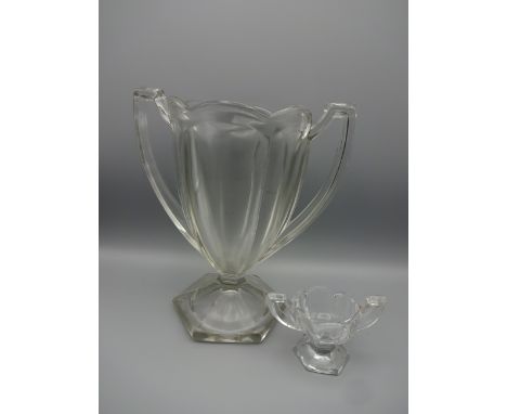 9 PIECES OF CHIPPENDALE GLASS PLUS BOWL