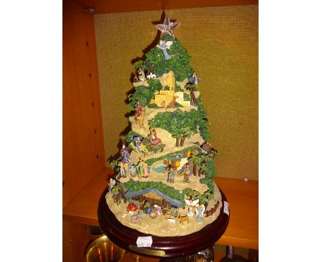 THOMAS KINKADE MUSICAL LIGHT UP CHRISTMAS TREE