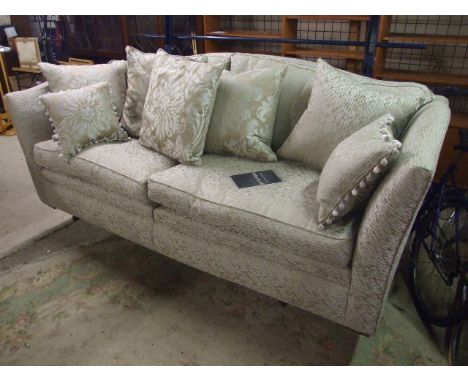 LARGE PARKER KNOLL SOFA &amp; CUSHIONS 93 inches wide