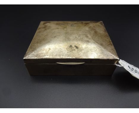 MAPPIN AND WEBB SILVER TOBACCO BOX