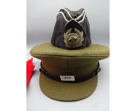 RUSSIAN WW1 SUBMARINE CAP PLUS ARMY CAP