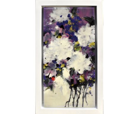 DANIELLE O'CONNOR AKIYAMA (born 1957); a signed embellished limited edition 'Posterity I', AP 15/20, signed lower left, 38 x 