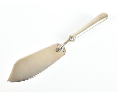 An Austrian post-1922 0.800 silver fish slice, maker’s mark J. C. K., Vienna, length 27.8cm, approx 4.2ozt/133g.Additional In