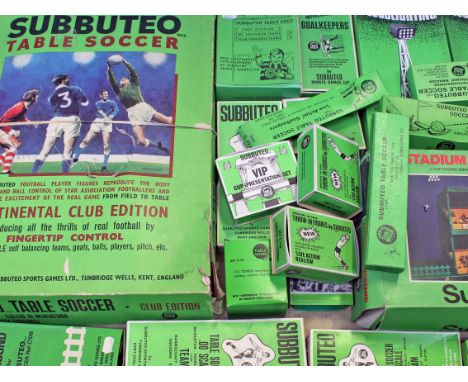 A quantity of Subbuteo.