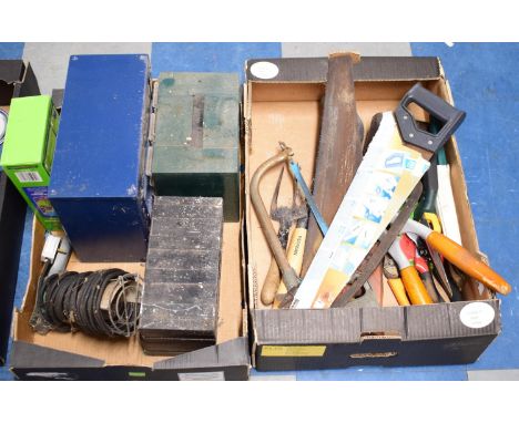 Two Boxes of Tools etc 