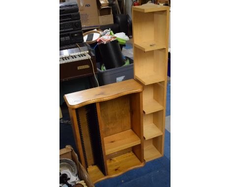 Two Storage Shelf Racks 