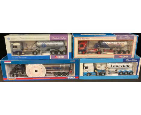 Toys - Corgi 1:50 scale Hauliers of Renown CC12814 Scania T Cab general purpose tanker - Atchison Topeka Ltd., boxed with tac