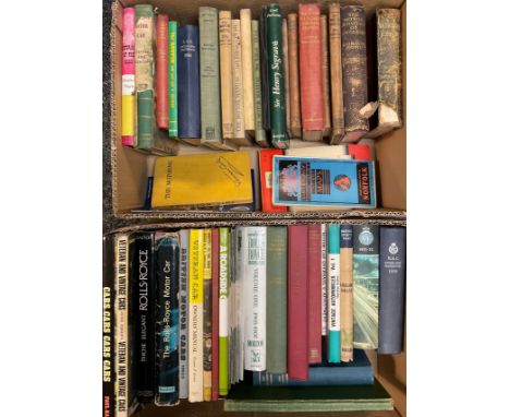 Automobilia - books - Gordon Home, The Motor Routes of England, Southern Section, 1909; Alfred C. Harmsworth, Motors and Moto