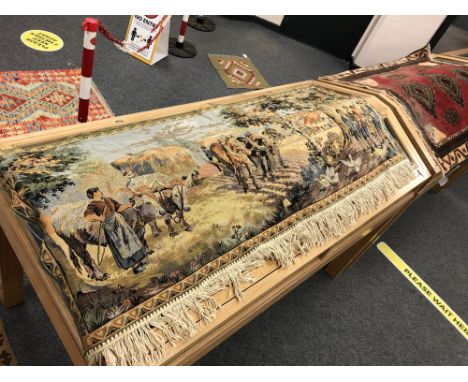 A French tapestry, 155 cm x 66 cm 