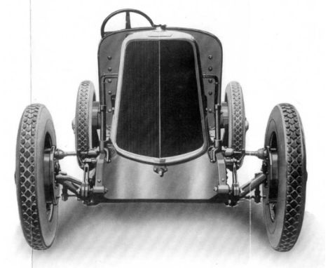 Th. Schneider 2-litre. A circa 1930 Instruction Book for the 12.8hp car.  10pp with a fold-out chassis plan at the rear, engi