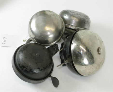 *Four Large Bicycle Bells, to include two J. Lucas Ltd LSD bells, one example dated 1937,  and two others in working order  (