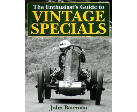 Vintage Specials - the Enthusiasts Guide by John Bateman, A 1st ed of 1994,  192pp including index. A book about the sprint a