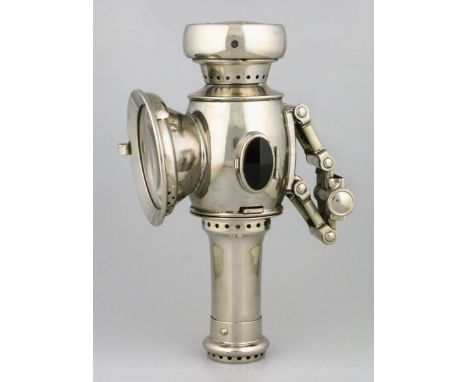 *A J. Lucas Ltd., 'Candle' Bicycle Lamp. Dating circa 1908, a third pattern lamp in excellent, almost unused, condition,  wit