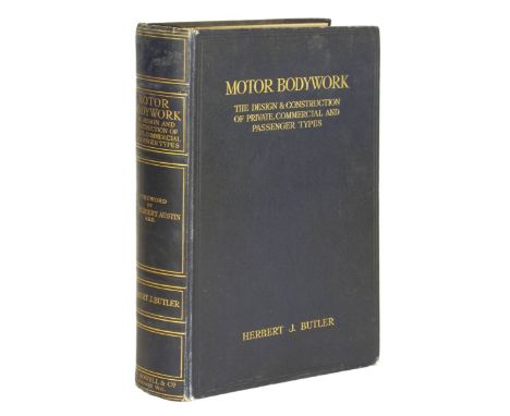 Herbert J. Butler - Motor Bodywork: The Design & Construction of Private, Commercial and Passenger Types.  A better than usua