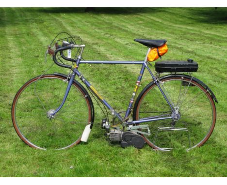 *Jacques Anquetil Bicycle & Borini Engine Attachment. Currently unregistered for the public road, having apparently been used