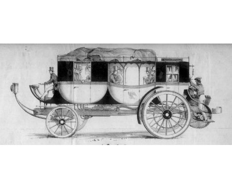 The Common Road Steam Conveyance Company. Dated 1840 (in manuscript, but likely to be 1841), a most interesting prospectus fo