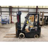 Komatsu 3,000-LB. Capacity Forklift, Model FG15ST-15, S/N 362994A, LPG, Solid Tires, 3-Stage Mast, 1