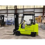 Clark 5,000-LB. Capacity Forklift, Model GCS25MB, S/N G138MB-910-6961K0F, Solid Treaded Front Tires,