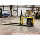 2016 Hyster 5,500-LB. Capacity Ride-On Electric Pallet Jack, Model LO2.5, S/N E444T03185P, 24 Volt B