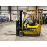 Hyster 3500-LB. Capacity Forklift, ModelJ35ZT, S/N J160N0219C, 48 Volt Battery, Solid Tires, 3-Stage