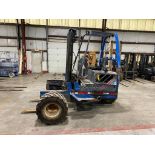 Teledyne Princeton 5,000-LB. Capacity Truck Mounted Forklift, Model D50, S/N 606906, Diesel, 2-Mast,