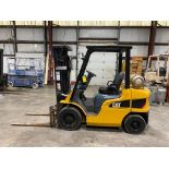 Caterpillar 5,000-LB. Capacity Forklift, Model P5000, S/N AT3511402, LPG, Solid Pneumatic Tires, 3-S