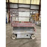 Skyjack SJIII 3219 Scissor Lift, S/N 22007760, 19' Max Platform Height