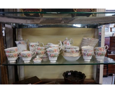 A Paragon 'Country Lane' pattern tea service.&nbsp; 