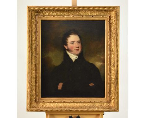 British School (19th Century) Portrait of Edward Firmin Ellis (1784-1856), oil on canvas, 76 x 63 cm, frame 102 x 89 cmPortra