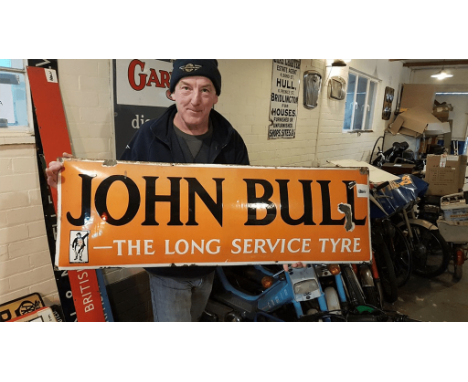 JOHN BULL ENAMEL SIGN