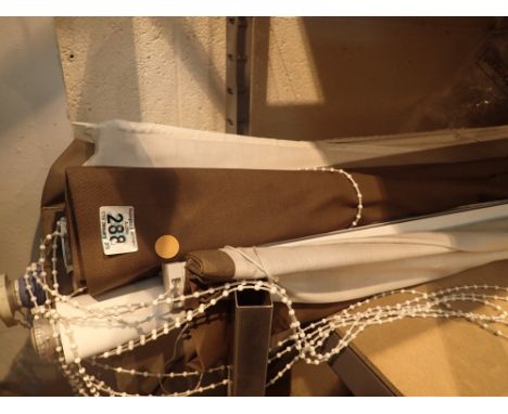Various roller blinds and a Roman blind 